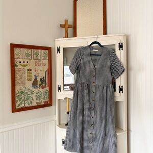 Neuflora Blue Gingham Dress